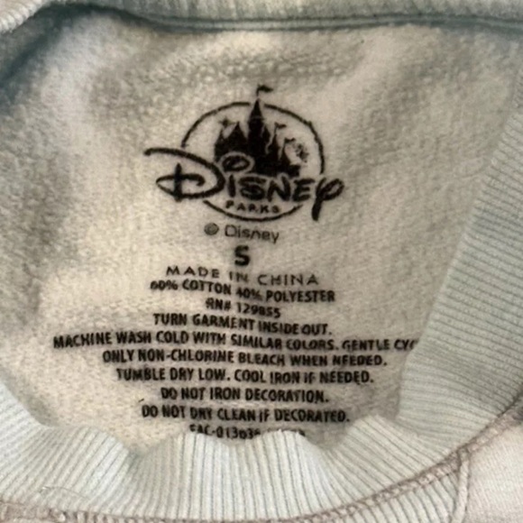 Women’s Disneyland Blue Mickey Mouse Long Sleeve Sweater Disney Parks SMALL - Picture 4 of 5